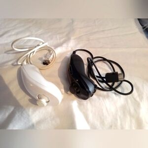 Nintendo Black and White Controllers